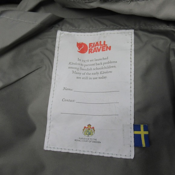 Fjallraven Kanken Backpack Grey Pink Mini Small Travel School Bag Work Lunch - Picture 6 of 12